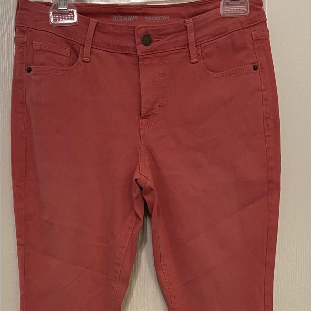 Old Navy Rockstar Skinny Jeans Pink